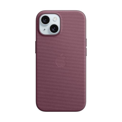 Apple Case FineWoven Case with MagSafe Mulberry for iPhone 15